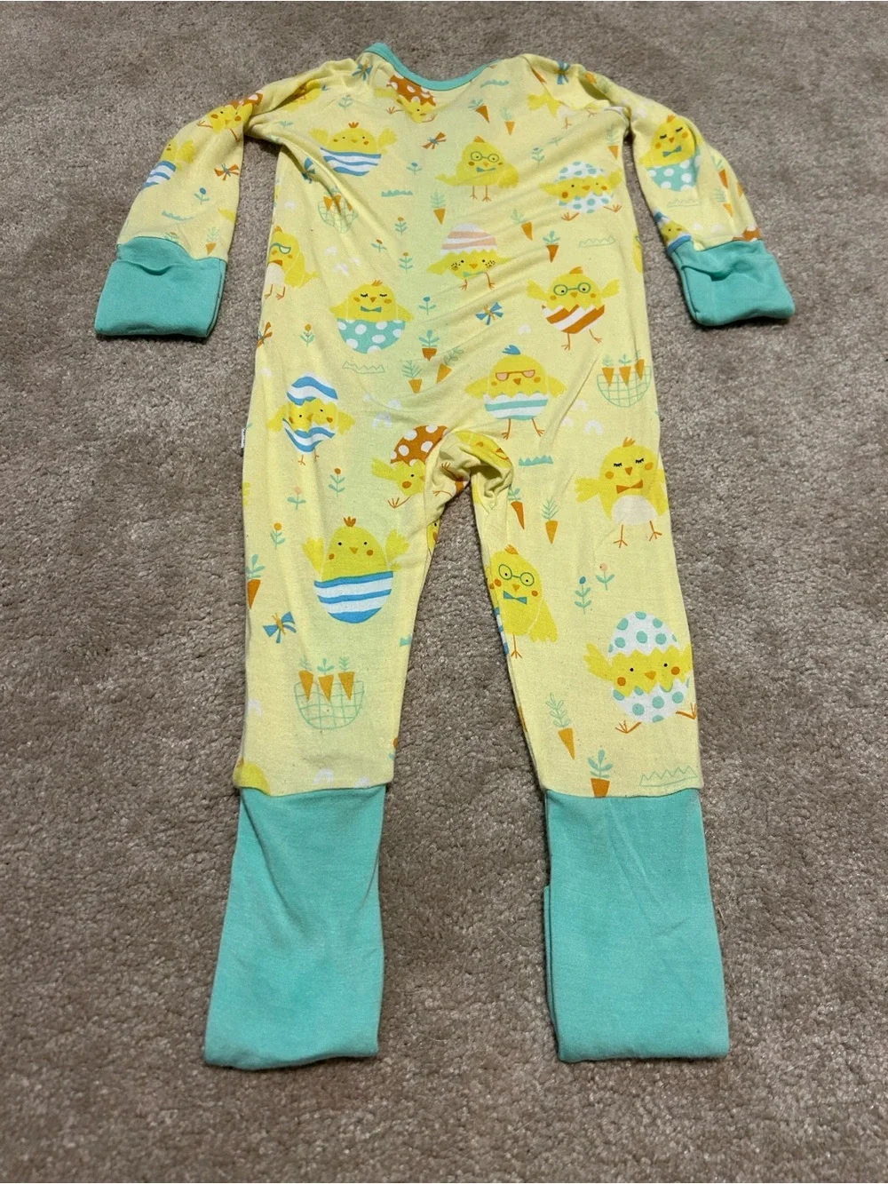 Little Sleepies Little Chicks (Easter) 3-6mo